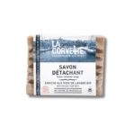 savon détachant bio, noix de lavage, La Corvette, nettoyage écologique, enlever taches, produit naturel, soin du linge, respect environnemental.