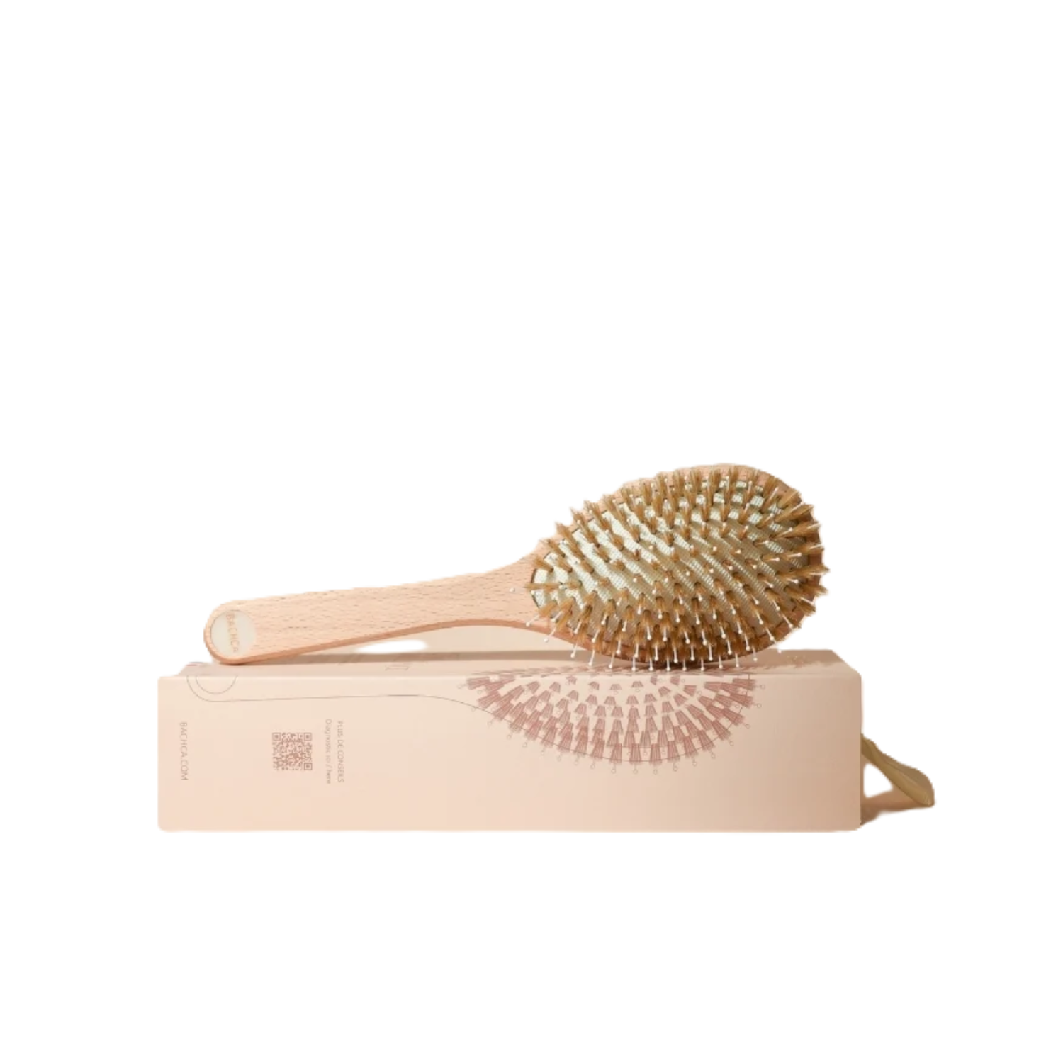 Brosse à cheveux Soin et Brillance — Bachca, fabriquée en France